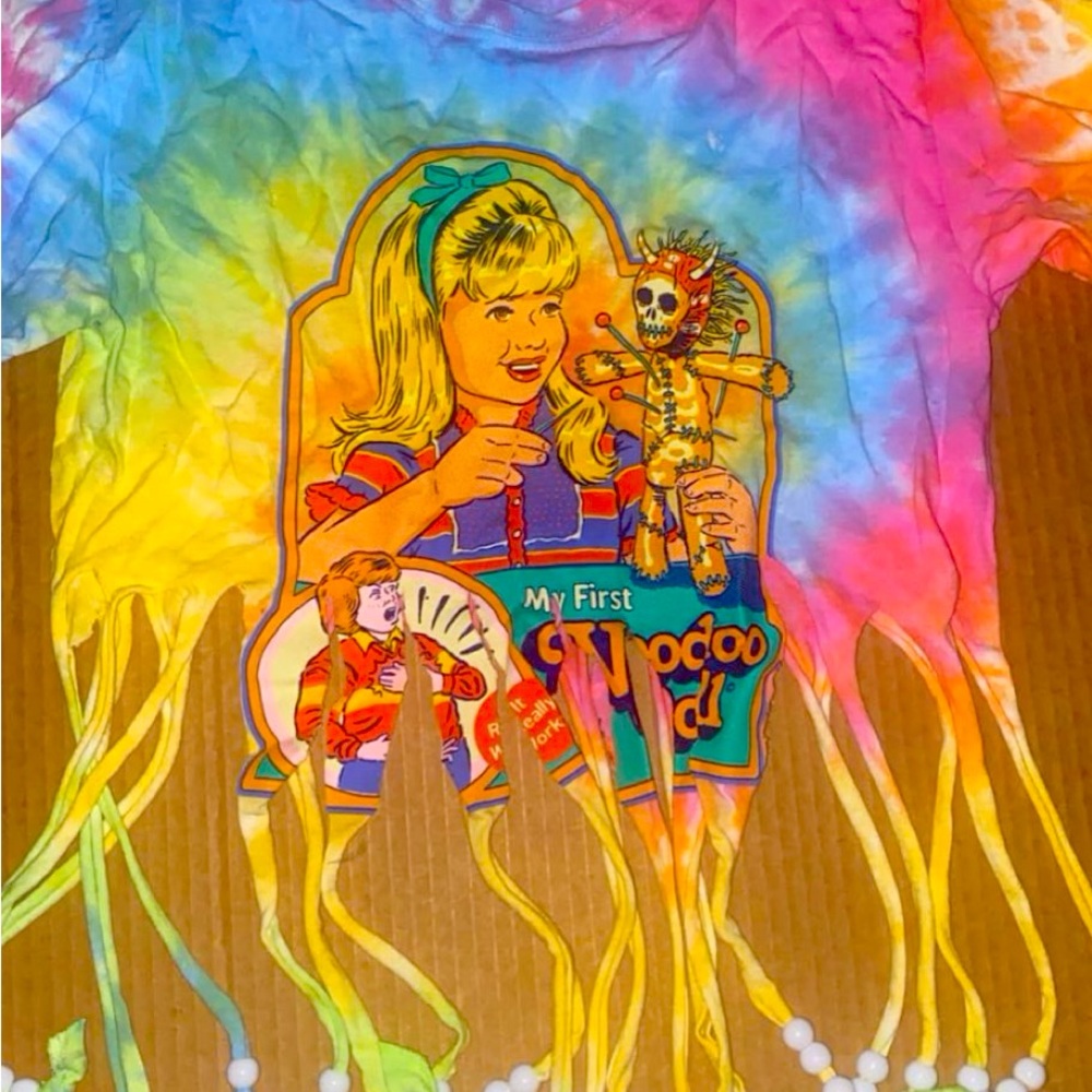 CUTE TYE DYE SHIRT HOT TOPIC